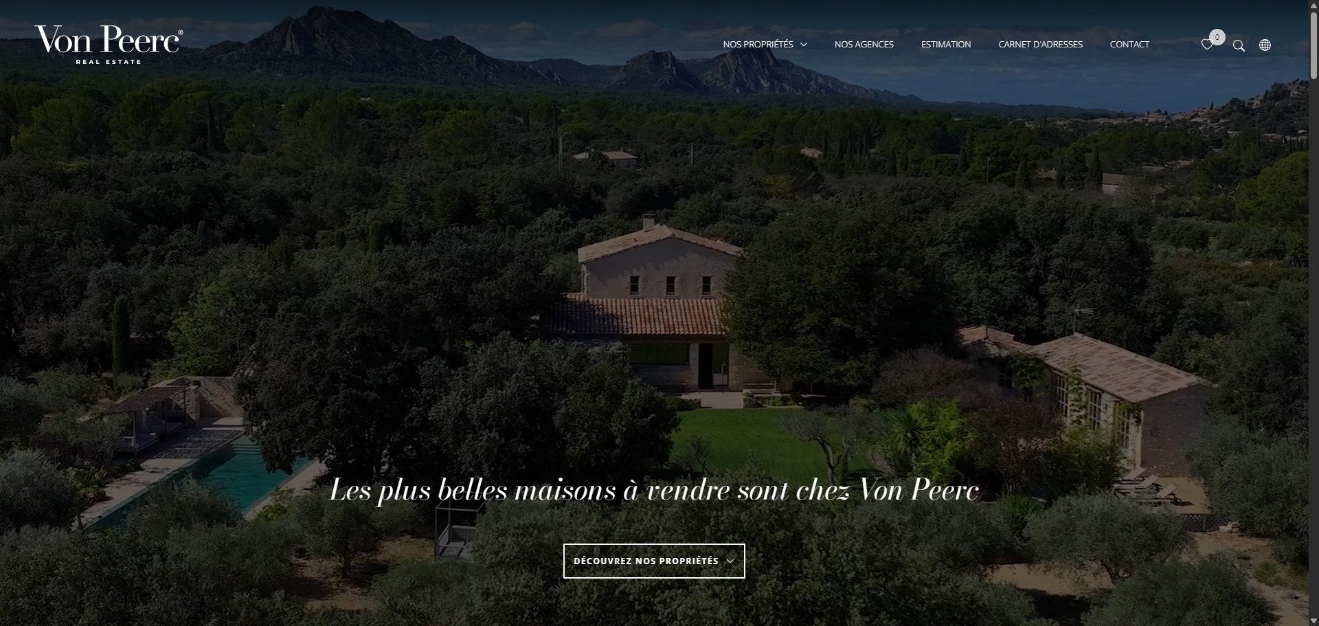 Von Peerc | Agences immobilières de luxe en Provence